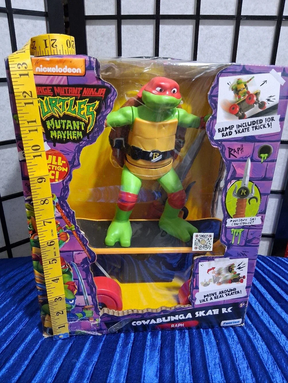 Teenage Mutant Ninja Turtles Raph Cowabunga Skate RC - Green & Red